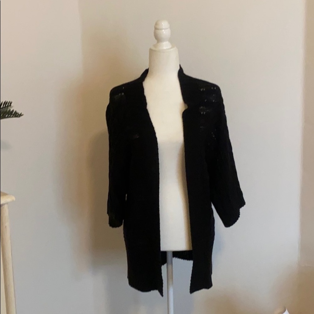 Open weaved Cardigan